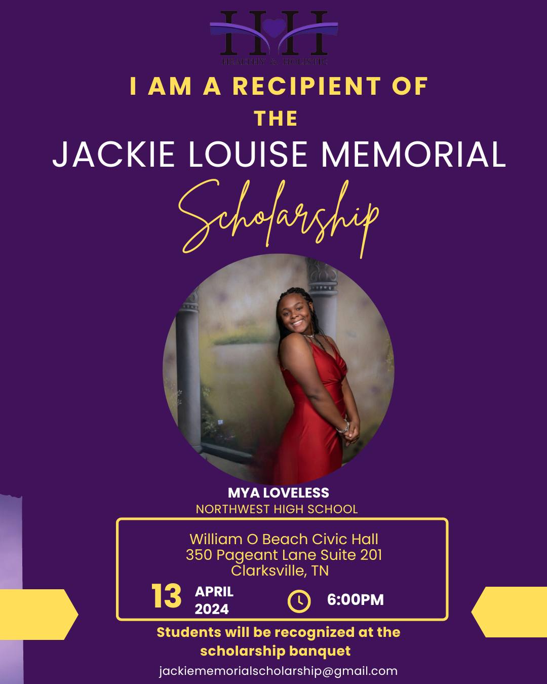 Jackie Louise Memorial Scholarship Gala – SITI Girl Cincinnati